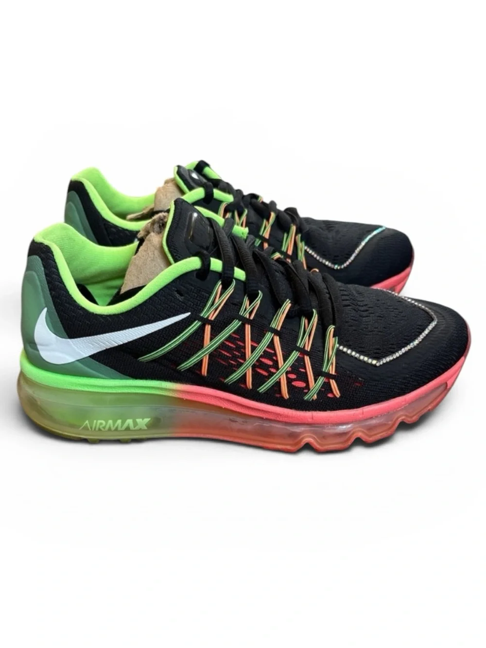 Nike Air Max Running Shoes Women's Size 6.5 Hyper Punch Lime